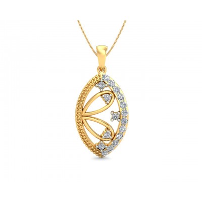 Tara Diamond Pendant In Gold 